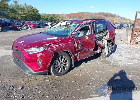 2020 Toyota Rav4 Xle Premium z USA, uszkodzony, nr VIN 2T3A1RFV7LW092393